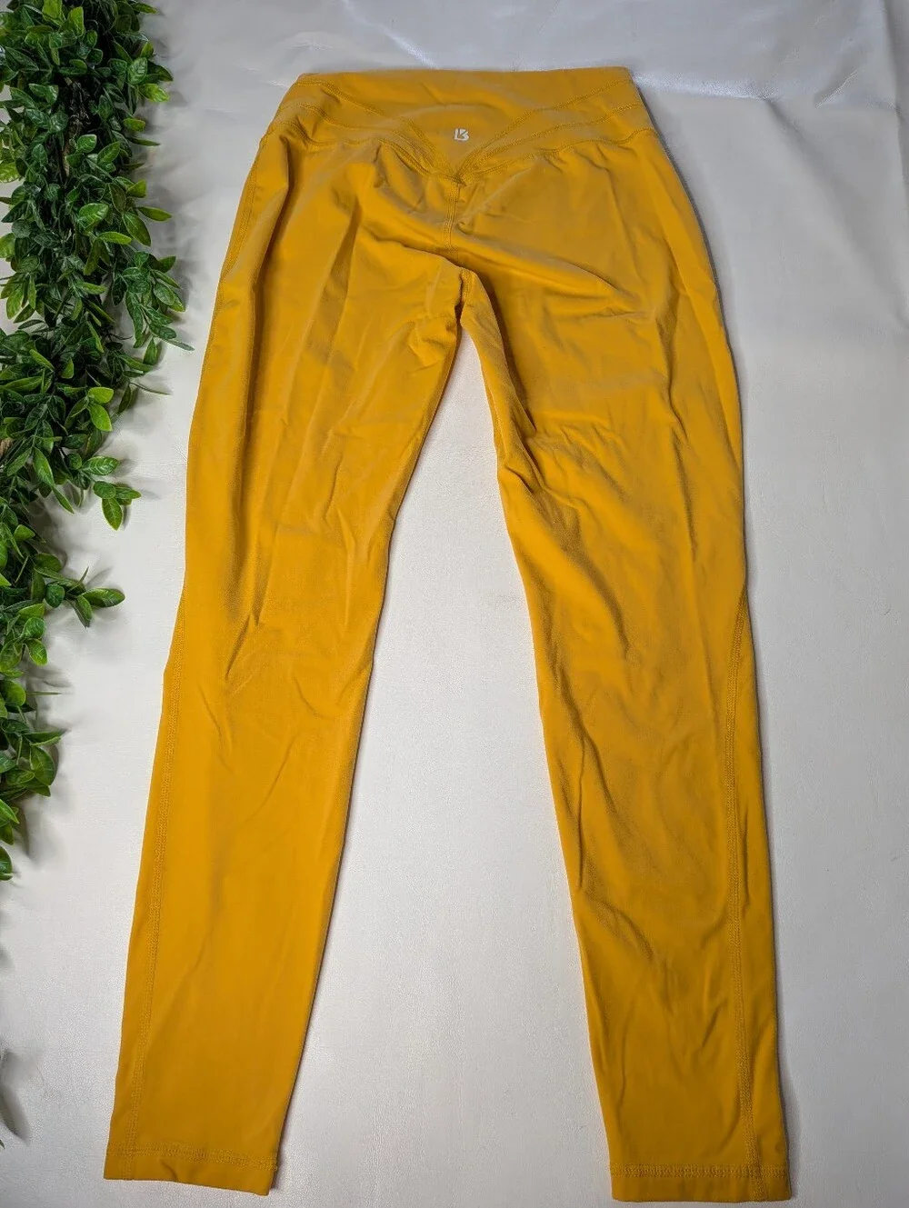 Buffbunny Yellow Luna Leggings Flame Yellow Size Large